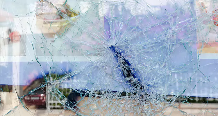 Cracked Glass Balcony Door Repair in Coral Terrace, FL