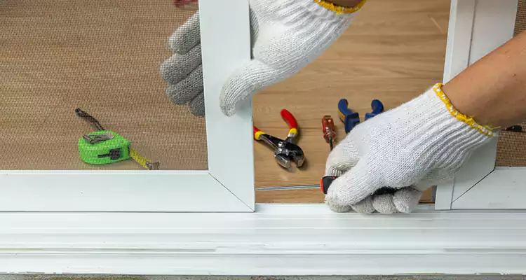 Sliding Glass Door Off Rails Repair in Coral Terrace, FL