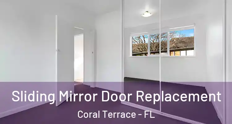  Sliding Mirror Door Replacement Coral Terrace - FL